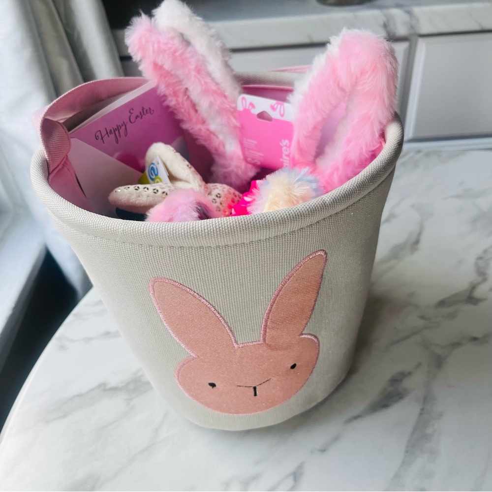 Easter Basket for a Girl with Claire's Hair Accessories LOL Toys Tattoo & more